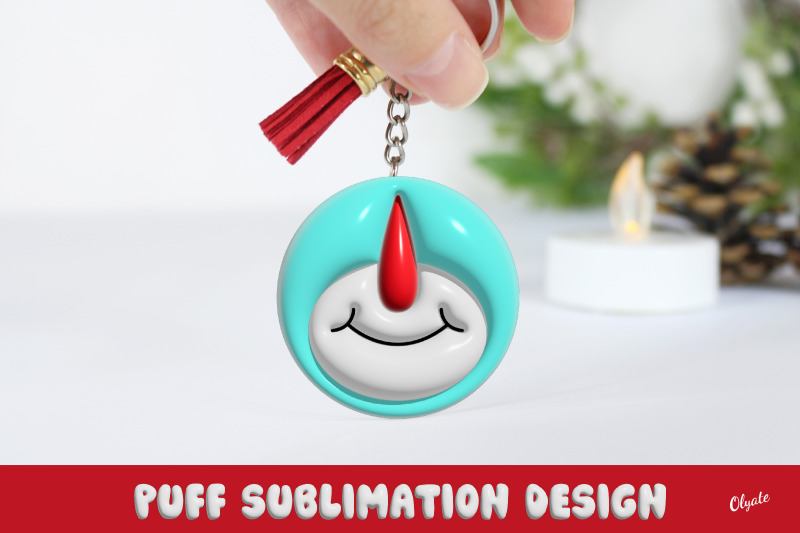 3d-puff-christmas-keychain-sublimation