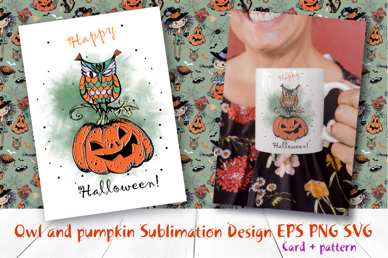 owl-and-pumpkin-halloween-design