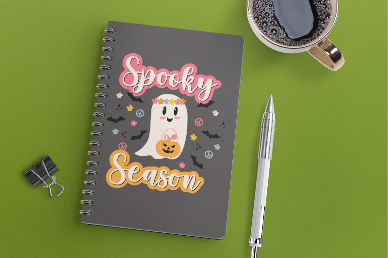 spooky-season-retro-ghost-sublimation-png-and-svg-spooky-svg-clipart