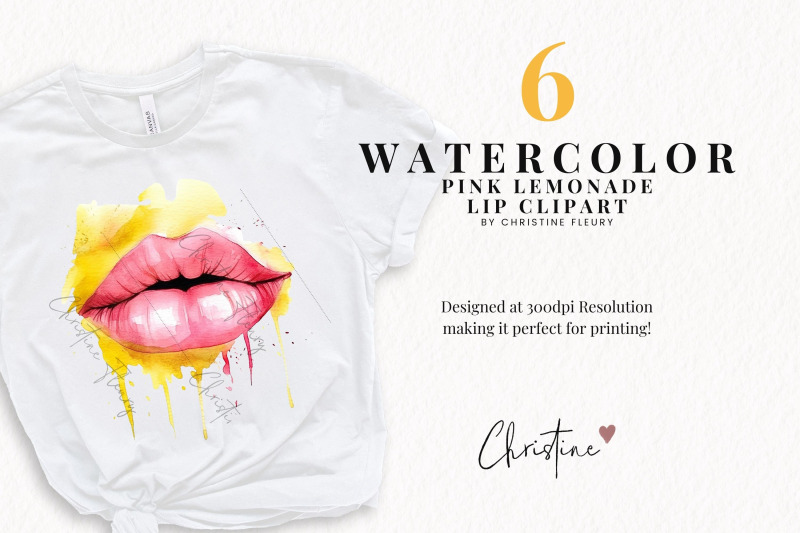 watercolor-pink-lemonade-lips-clipart