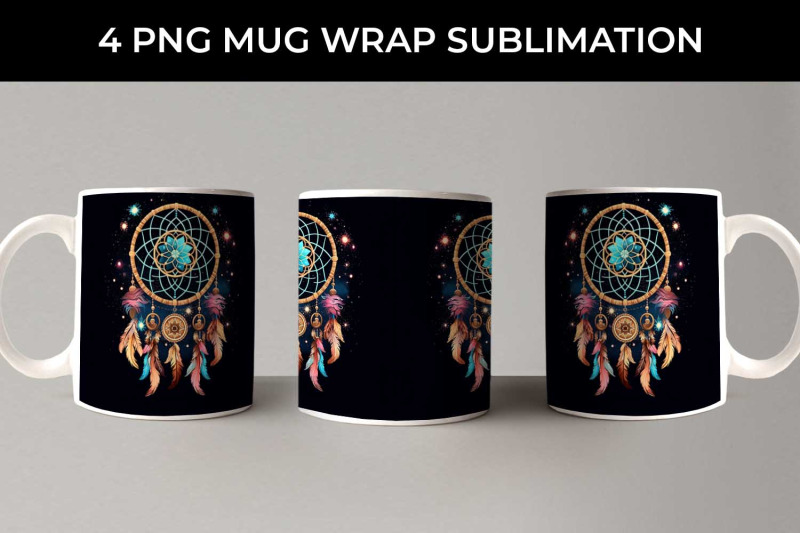 galactic-dreamweaver-boho-mug-wrap-design-bundle