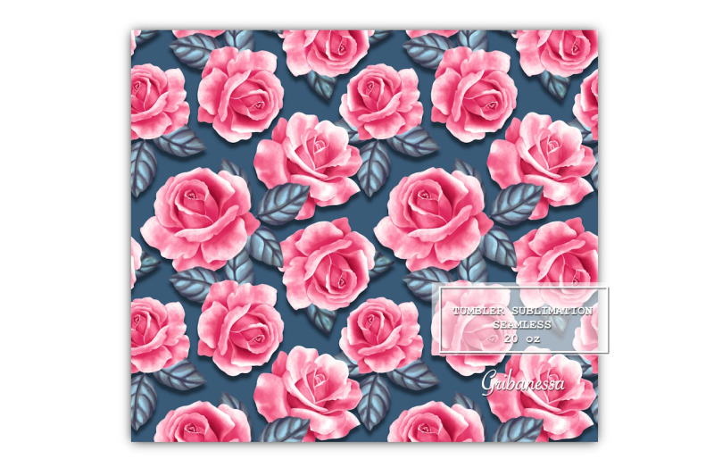 pink-roses-tumbler-wrap-floral-tumbler-sublimation