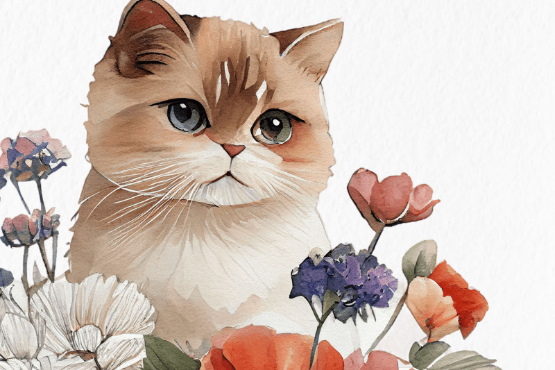 cat-in-flowers-watercolor-clipart-png