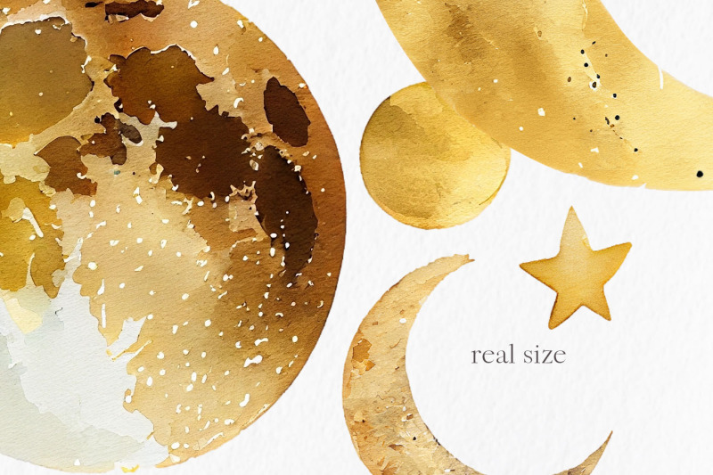 gold-moon-and-stars-watercolor-clipart-png