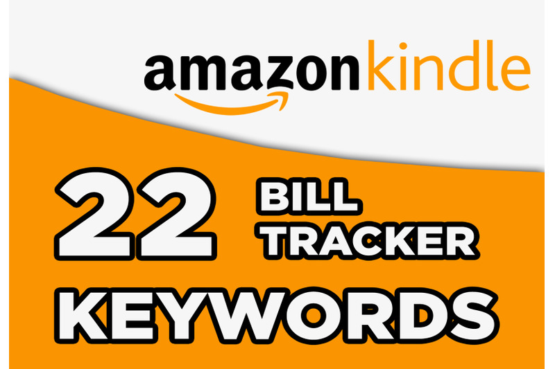 bill-tracker-kdp-keywords