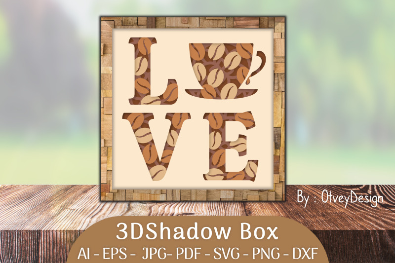 3d-shadow-box-love-coffee-layered