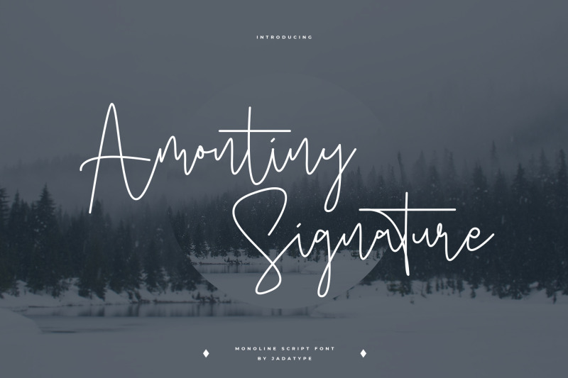 amontiny-signature-font