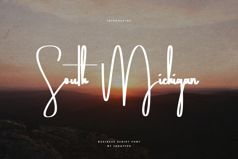 south-michigan-font