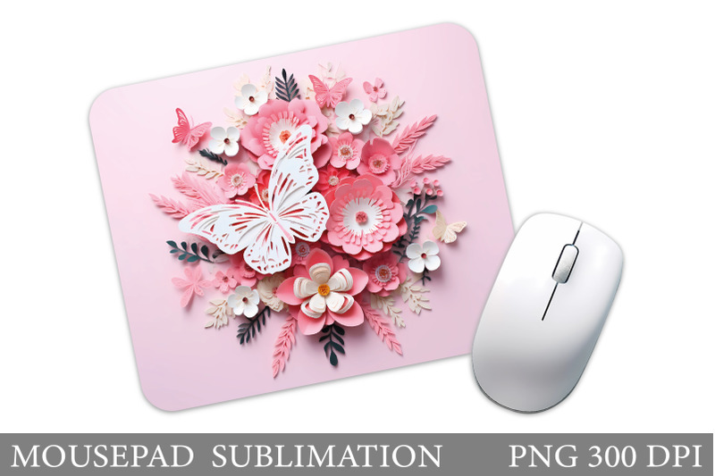 3d-butterfly-mouse-pad-3d-flowers-mouse-pad-design