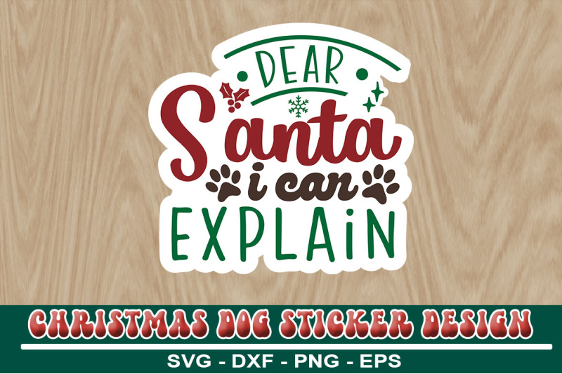 christmas-dog-sticker-design-bundle