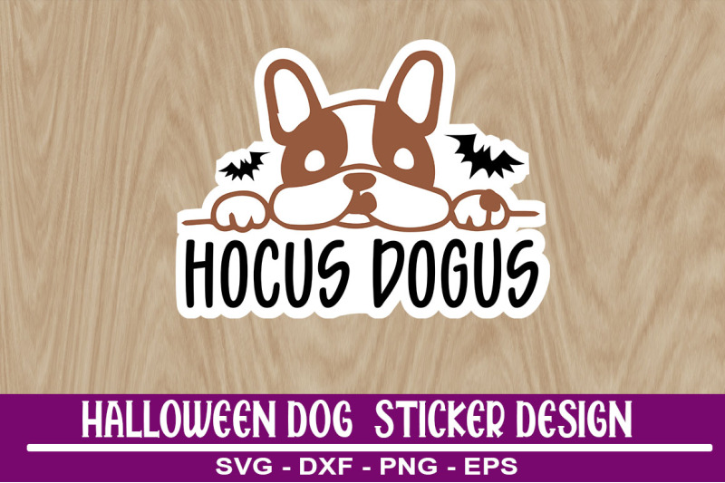 halloween-dog-sticker-design