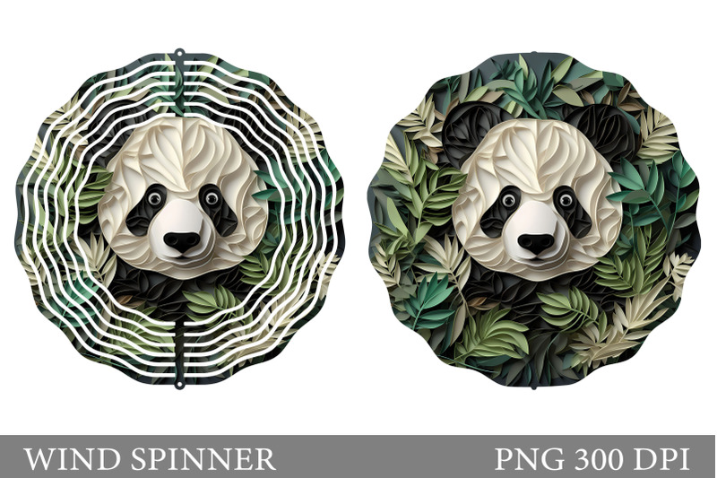 panda-spinner-sublimation-paper-panda-wind-spinner-design