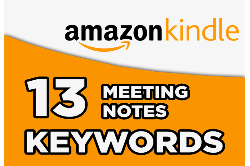 meeting-notes-kdp-keywords
