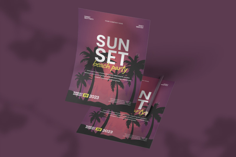 sunset-poster