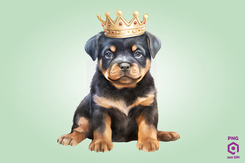 rottweiler-dog-wearing-crown