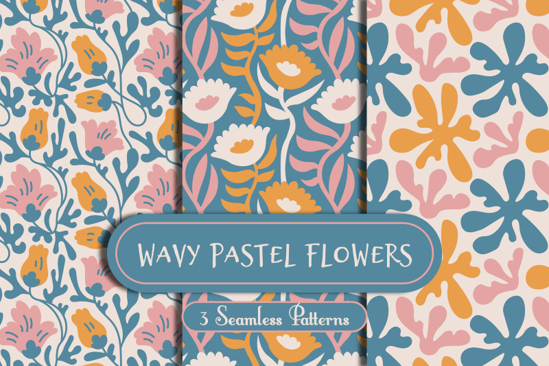 wavy-pastel-flowers-seamless-patterns