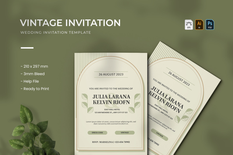 vintage-wedding-invitation