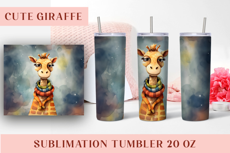 watercolor-cute-giraffe-tumbler-wrap-20-oz