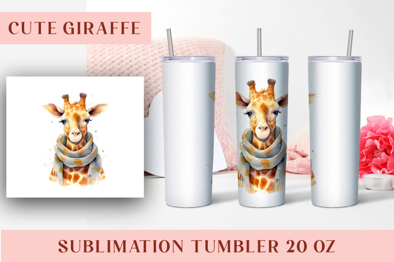 watercolor-cute-giraffe-tumbler-wrap-20-oz