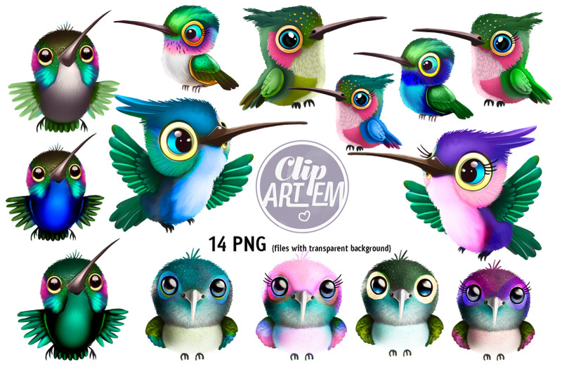 cute-hummingbird-clip-art-with-pink-hues-14-png-images-bundle