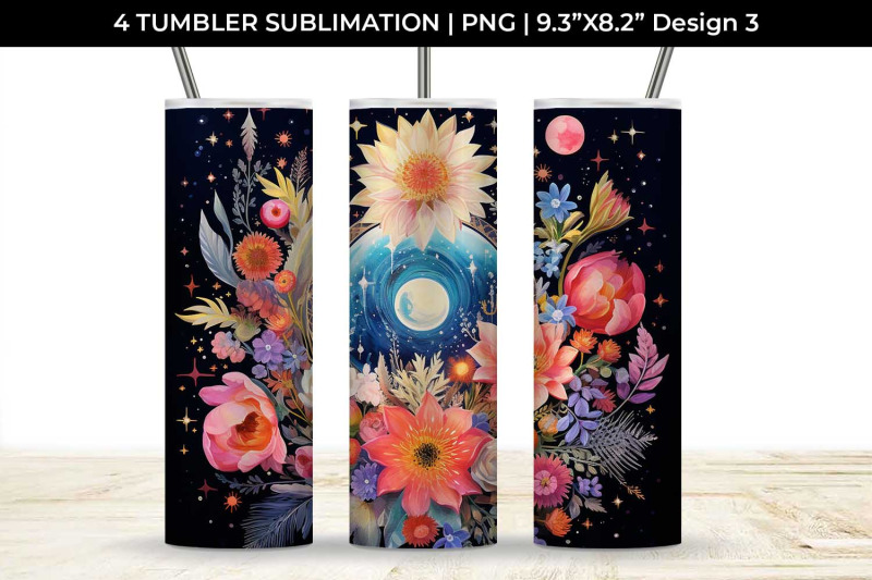 celestial-garden-blooms-sublimation-tumbler-wrap-bundle