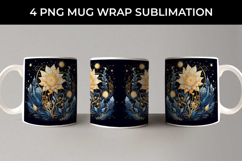 celestial-garden-blooms-sublimation-mug-wrap-bundle