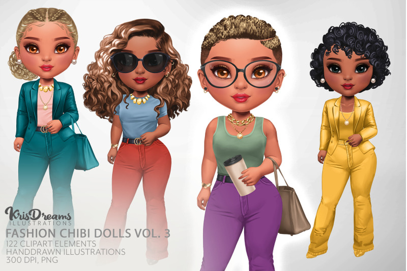 chibi-clipart-girl-boss-boss-babe-png-fashion-clipart-black-girl-clipart-digital-download-digital-paper-doll