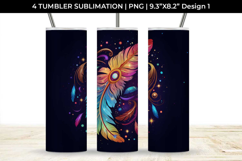 cosmic-feather-tribe-sublimation-tumbler-bundle