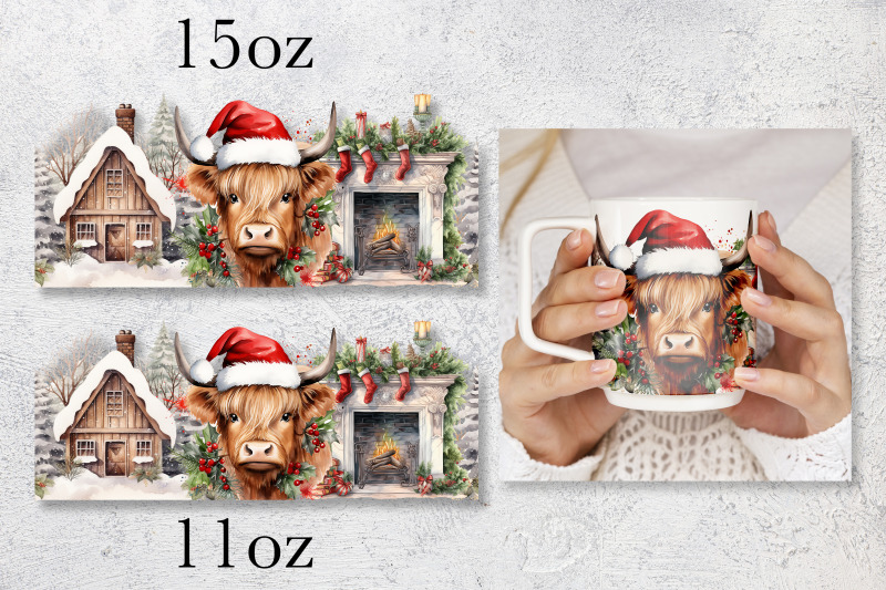 christmas-mug-wrap-design-cow-mug-sublimation-png