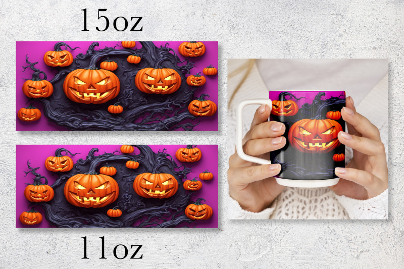 halloween-mug-wrap-design-spooky-pumpkin-mug-sublimation-png