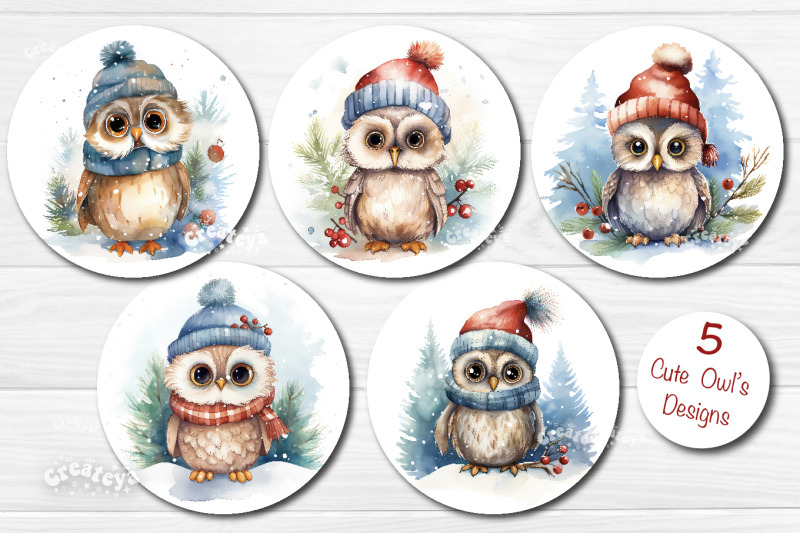 christmas-keychain-bundle-keychain-png-sublimation-bundle-santa-owl-sn