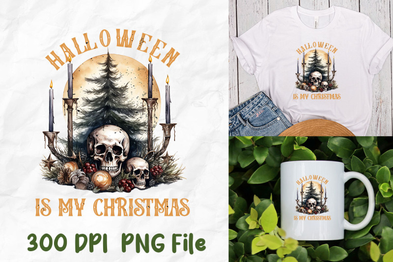 halloween-is-my-christmas-tree-skull