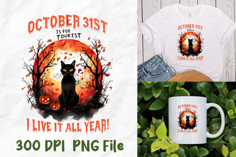 october-31st-i-live-it-all-year-black-cat