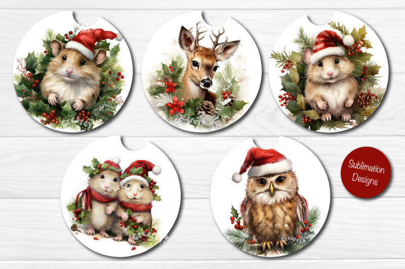 car-coaster-christmas-sublimation-bundle-round-coaster-sublimation-des