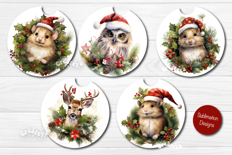 car-coaster-christmas-sublimation-bundle-round-coaster-sublimation-des