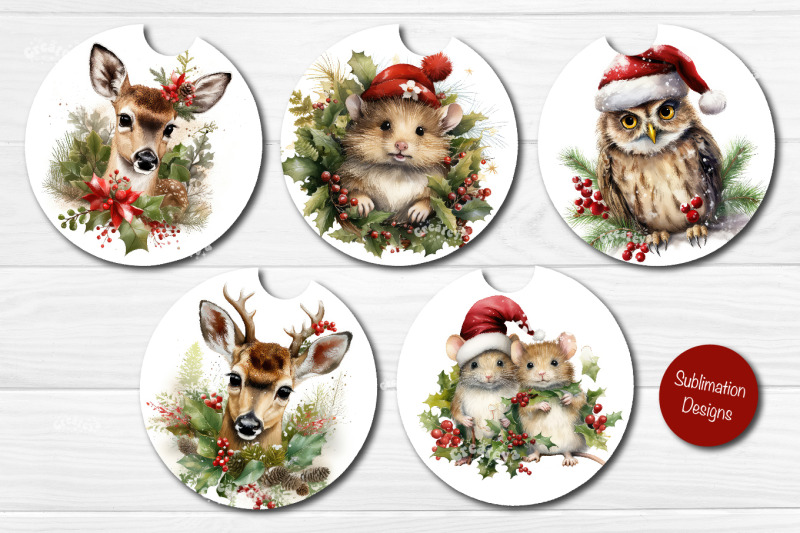 car-coaster-christmas-sublimation-bundle-round-coaster-sublimation-des