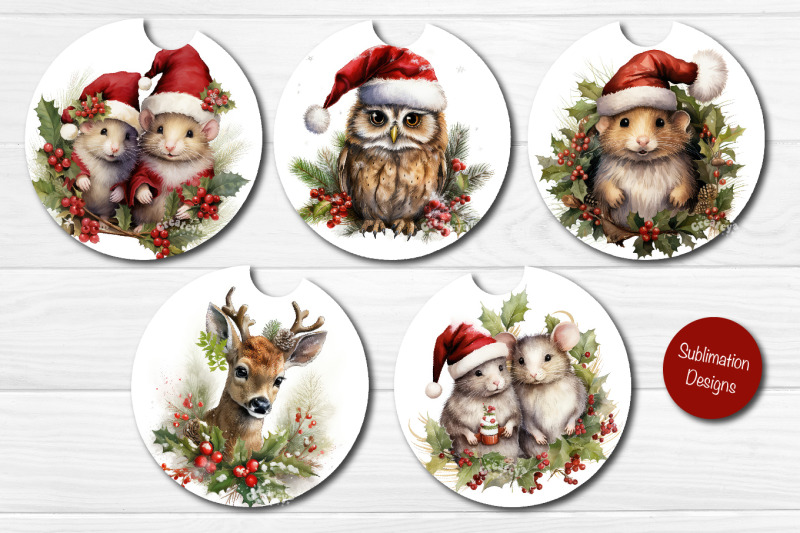 car-coaster-christmas-sublimation-bundle-round-coaster-sublimation-des