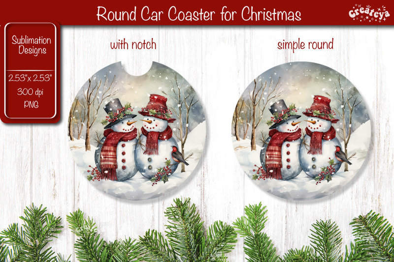 car-coaster-christmas-sublimation-round-coaster-sublimation-design-sno