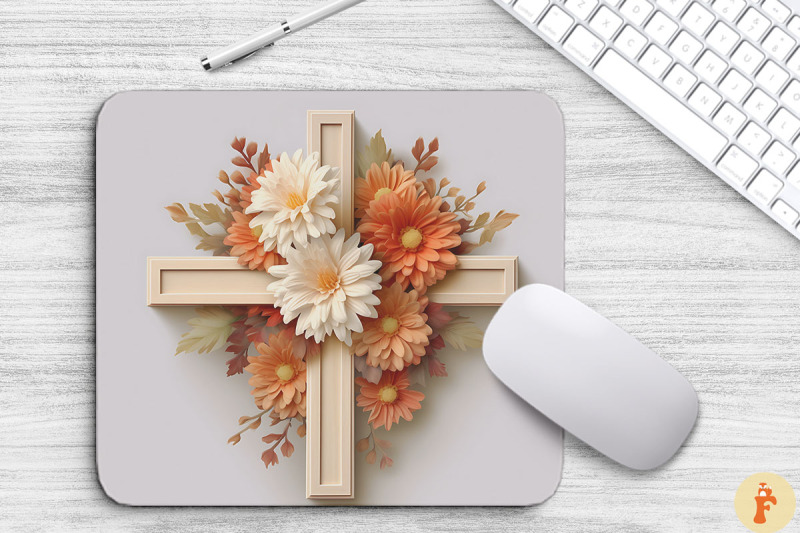 wooden-cross-with-chrysanthemum-flowers