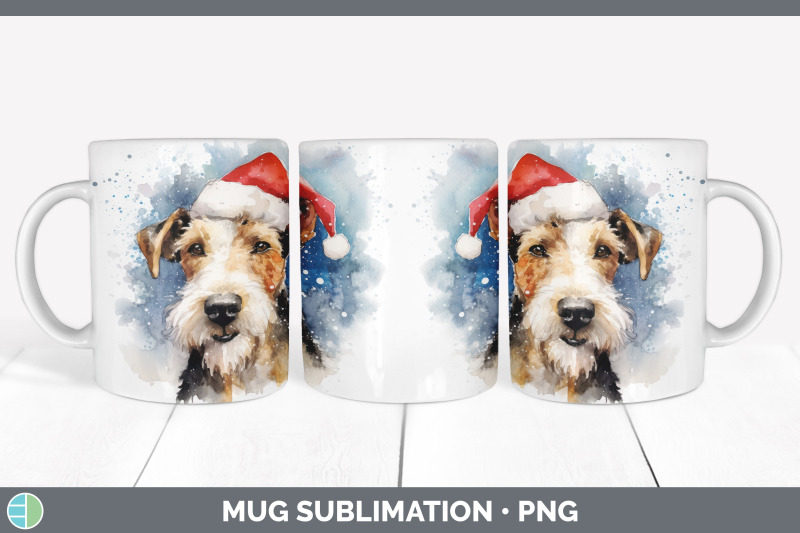 christmas-santa-hat-fox-terrier-dog-mug-wrap-sublimation-coffee-cup