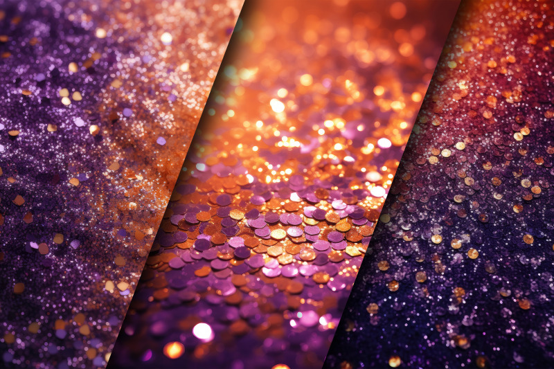 purple-amp-orange-glitter-digital-paper-backgrounds