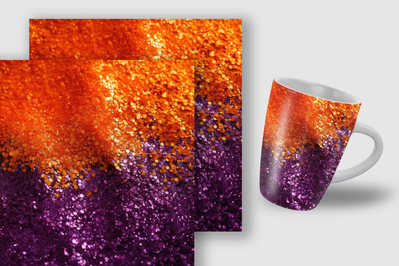 purple-amp-orange-glitter-digital-paper-backgrounds