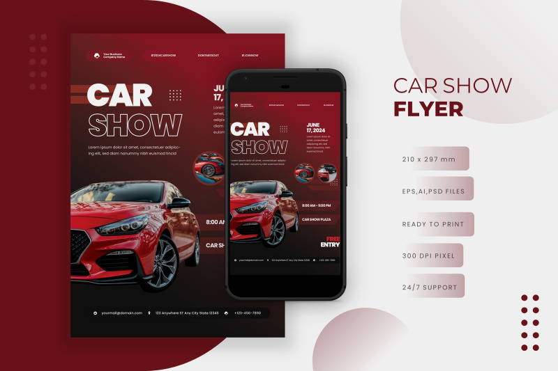 car-show-flyer