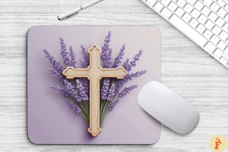 wooden-cross-with-lavender-flowers