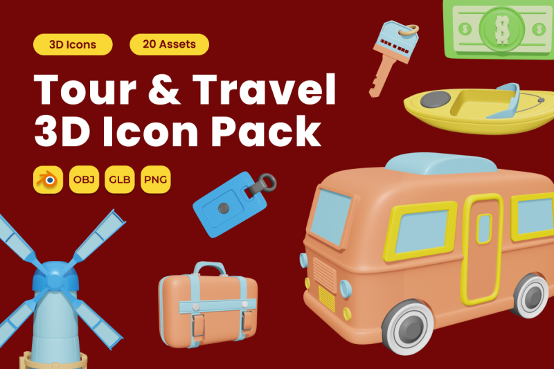 tour-and-travel-3d-icon-pack-vol-2