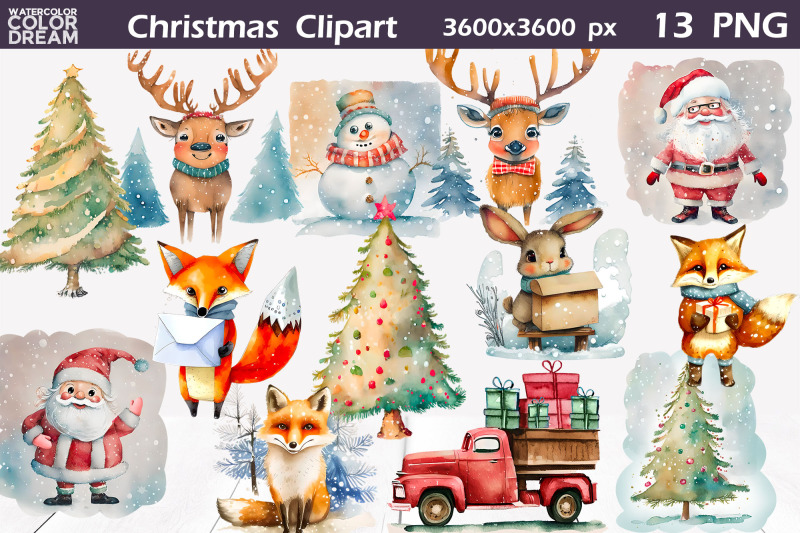 watercolor-christmas-clipart-christmas-characters-png