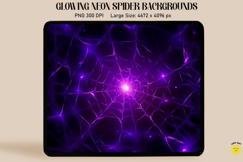 glowing-dark-purple-spiderwebs