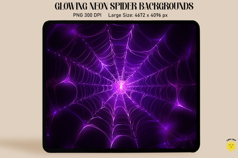 glowing-dark-purple-spiderwebs