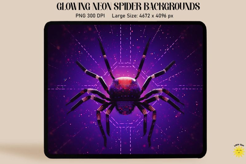 pixelated-spider-in-space