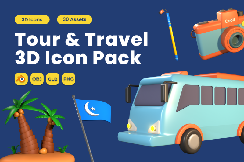 tour-and-travel-3d-icon-pack-vol-3
